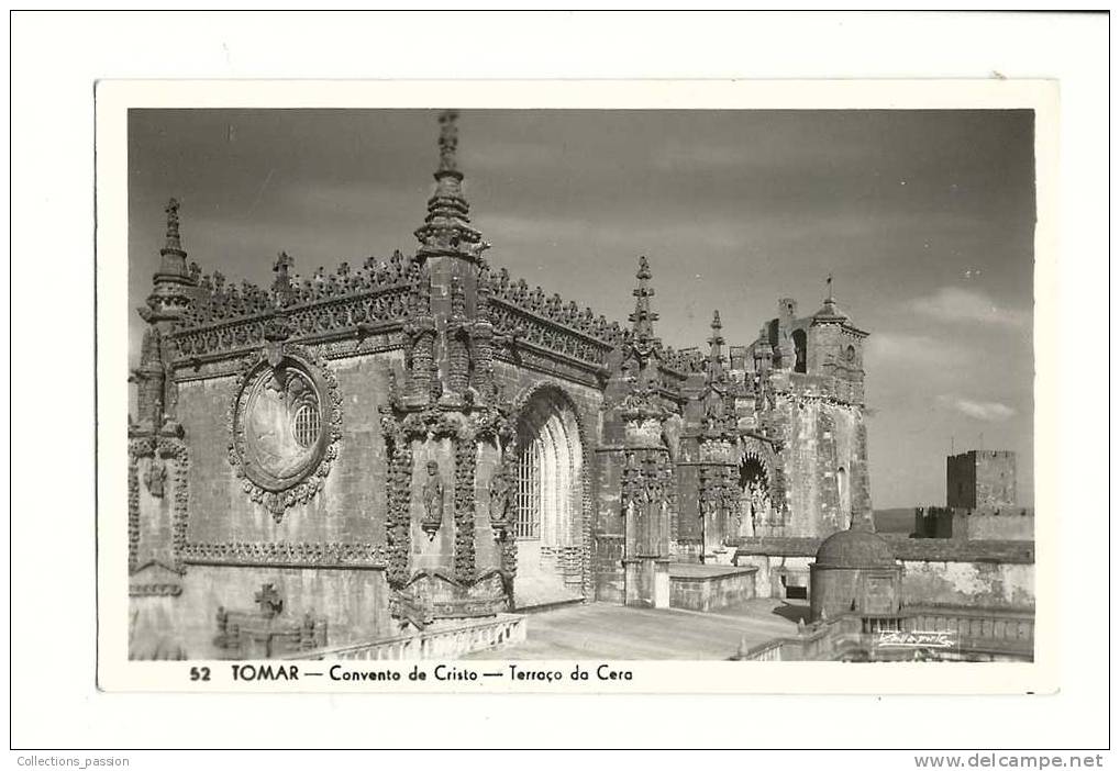 Cp, Portugal, Tomar, Convento De Cristo, Terraço Da Cera - Sonstige & Ohne Zuordnung