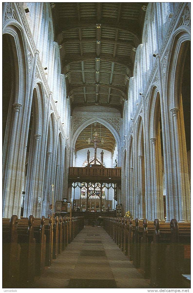 Britain United Kingdom - St. Mary's Parish Church, Saffron Walden Postcard [P1673] - Other & Unclassified