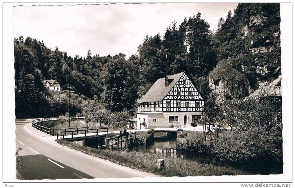 D1409  POTTENSTEIN : Partie Im Püttlachtal - Pottenstein