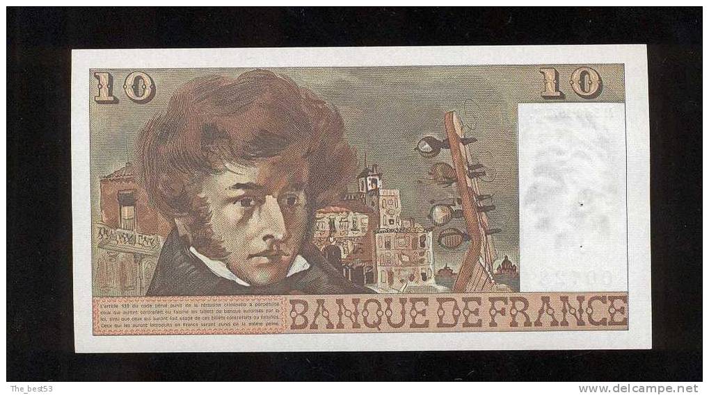 10 Francs -  Berlioz   1974 - 10 F 1972-1978 ''Berlioz''