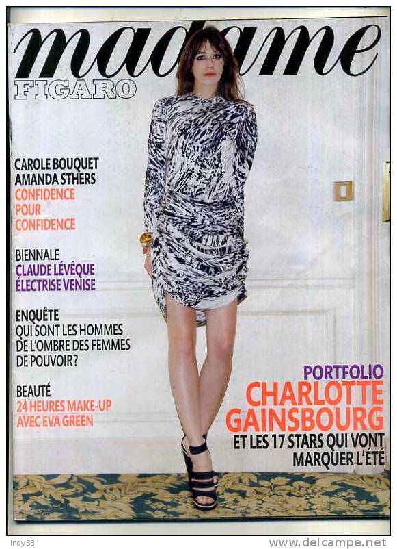 - MADAME FIGARO N°20171 2009 - Lifestyle & Mode