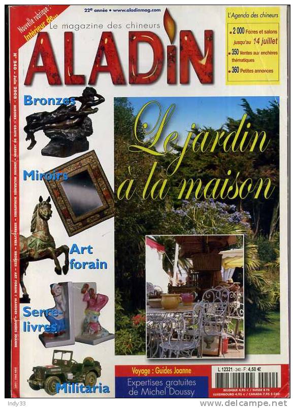 - ALADIN N°240 . 2008 - Collectors