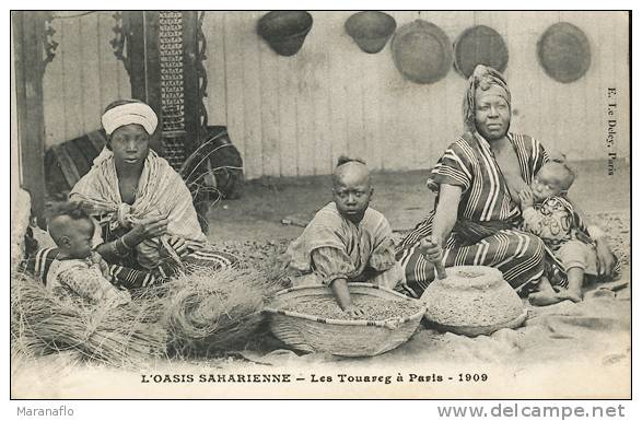 L'OASIS SAHARIENNE. Les Touareg à Paris. 1909 - Autres & Non Classés