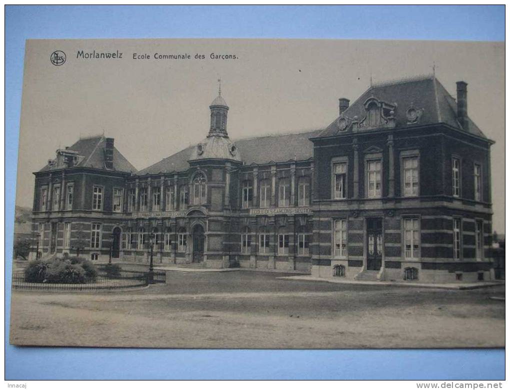 Réf: 55-15-20.                           MORLANWELZ      Ecole Communale Des Garçons. - Morlanwelz