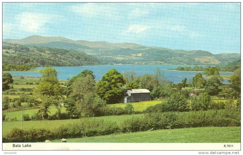 Britain United Kingdom - Bala Lake Postcard [P1698] - Merionethshire