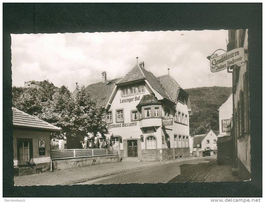 CPSM - Allemagne - Hardenburg Im Pfälzerwald Bei Bad Dürkheim ( Publicités Coca Cola Persil ) - Bad Duerkheim