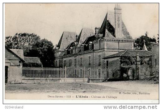 L'Absie - Château De L'Abbaye  : Achat Immédiat - L'Absie
