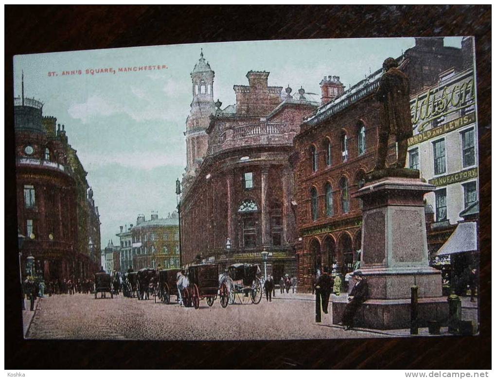 MANCHESTER - St Ann´s Square - +/- 1910 - Lot 147 - Manchester