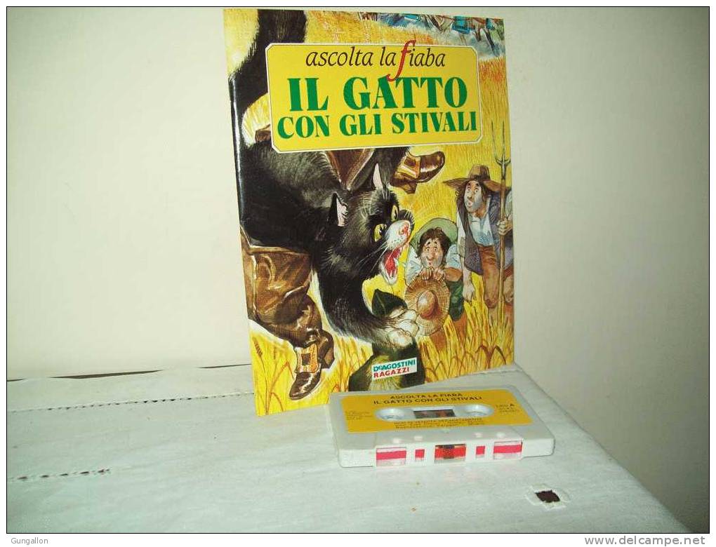 Ascolta La Fiaba  (De Agostini 1992) "Il Gatto Con Gli Stivali" - Enfants