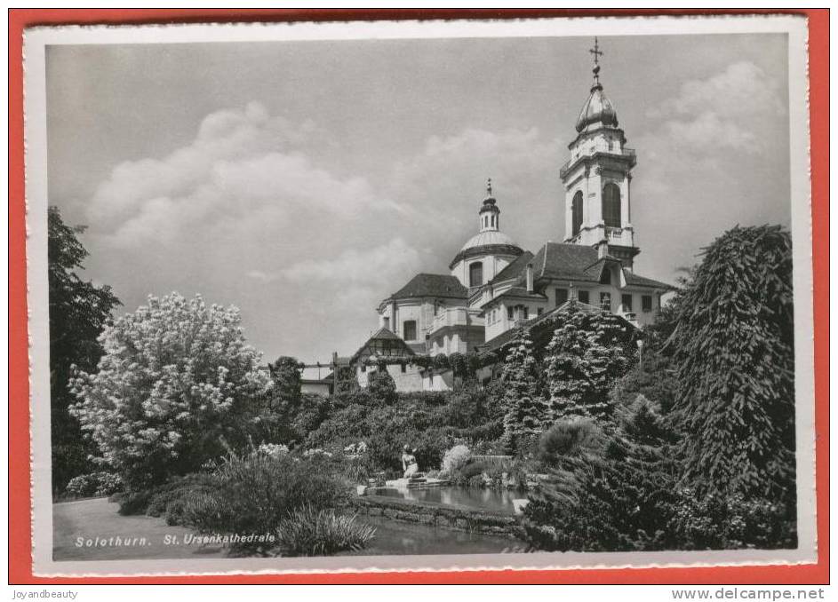 B905, Solothurn, Soleure, St. Ursenkathedrale, Cathédrale, Circulée Sous Enveloppe - Soleure