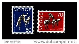 NORWAY/NORGE - 1970  GYMNASTIC SCHOOL   SET  MINT NH - Ongebruikt