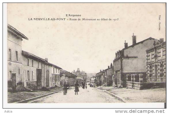 La Neuville Au Pont - L'Argonne - Route De Moiremont - Andere & Zonder Classificatie