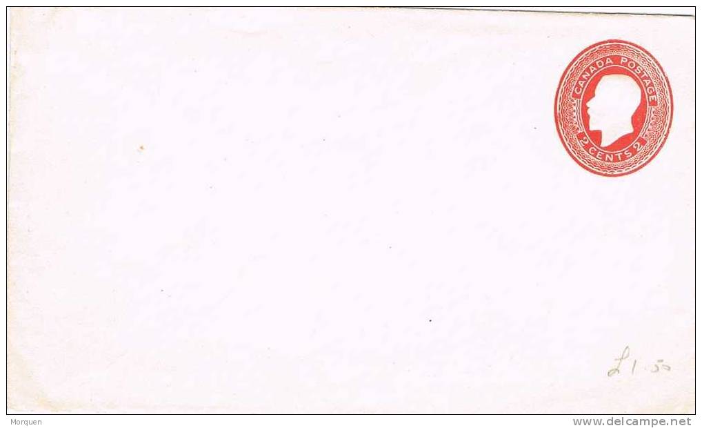 Entero Postal CANADA 2 Centavos George V - 1903-1954 Kings