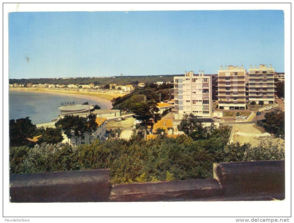 Saint GEORGES De DIDONNE (17) - CPM - Corniche De ROYAN, Vue Sur La Plage De VALLIERES ... Immeubles - Jonzac