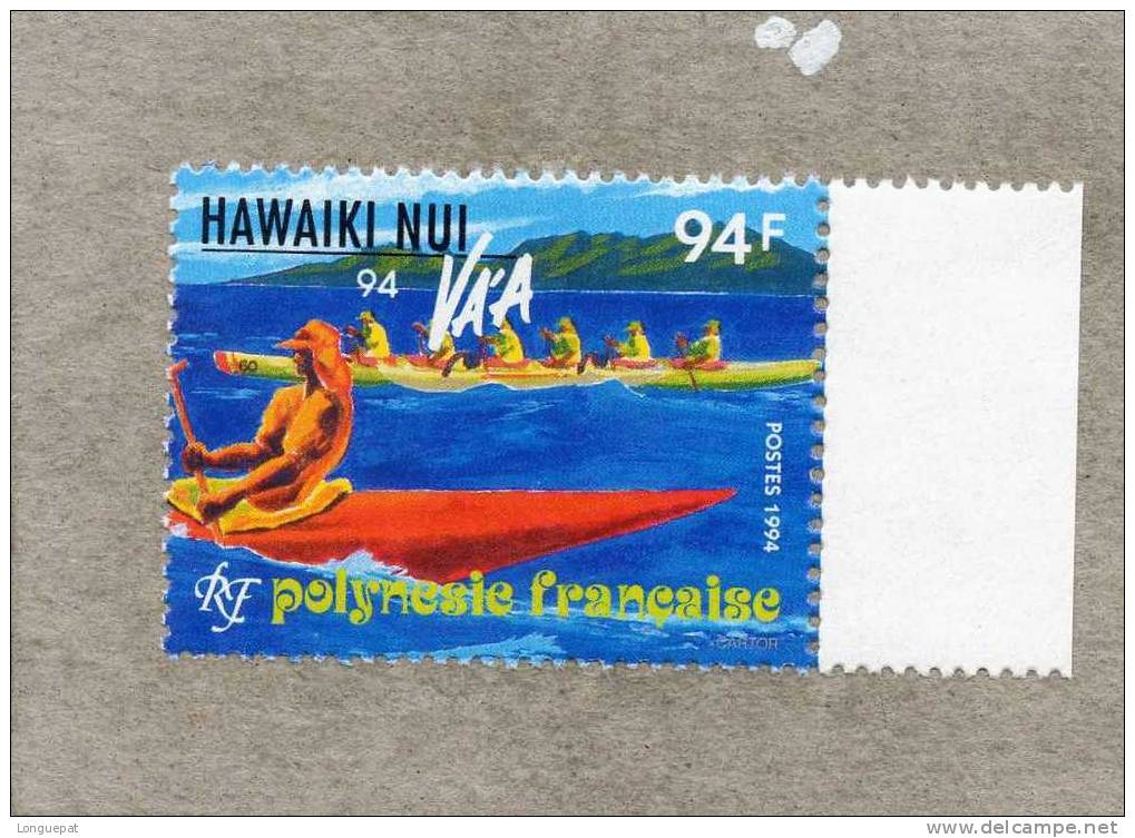 POLYNESIE Française : "Hawaiki Nui Va´a 94" : Course De Pirogue En Haute Mer - Nuevos