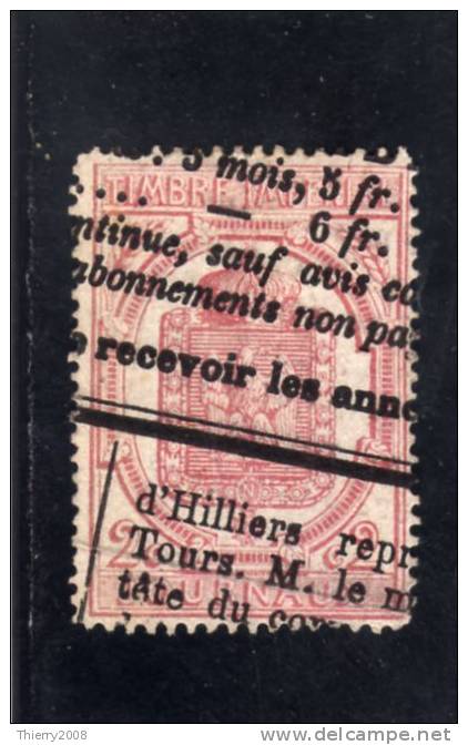 Timbres Journaux  N° 9 Avec Oblitération Annulation Typographique Des Journaux  TTB - Zeitungsmarken (Streifbänder)