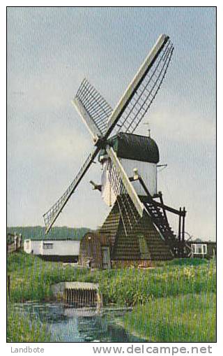 Leiden - Wipwatermolen - Hollandse Molen Holländische Mühle - Dutch Windmill - Moulin à Vent - Leiden