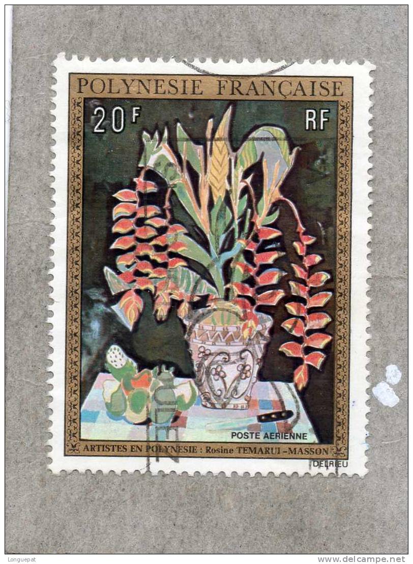 POLYNESIE Française : Artiste Peintre En Polynésie : Rosinr Temarui-Masson - Used Stamps