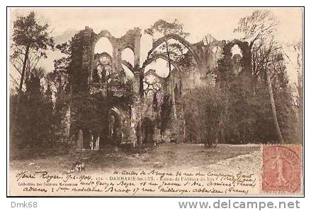 CPA - FRANCE - DAMMARIE LES LYS - RUINES DE L'ABBAYE DU LYS - 1904 - Dammarie Les Lys