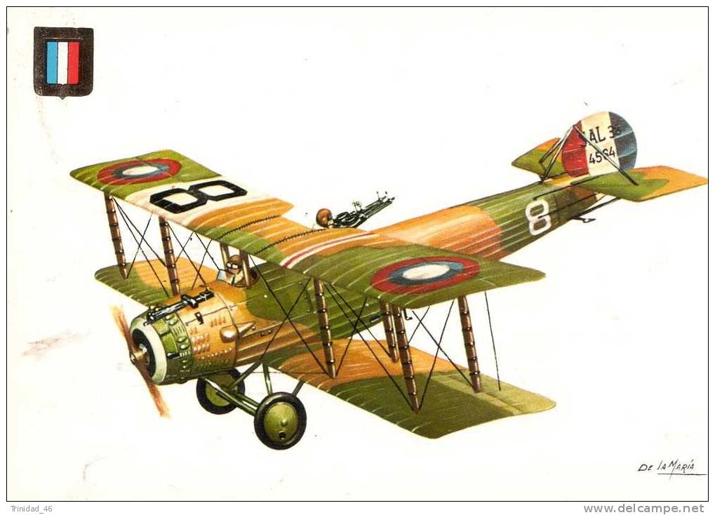 AVIATION MILITAIRE ILLUSTRATEUR DE LA MARIA  ( SALMSON 2 A 2 ) - 1914-1918: 1ère Guerre