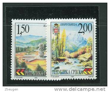 BOSNIA HERCEGOVINA  SERBIAN R. EUROPA CEPT 1999  MNH - 1999