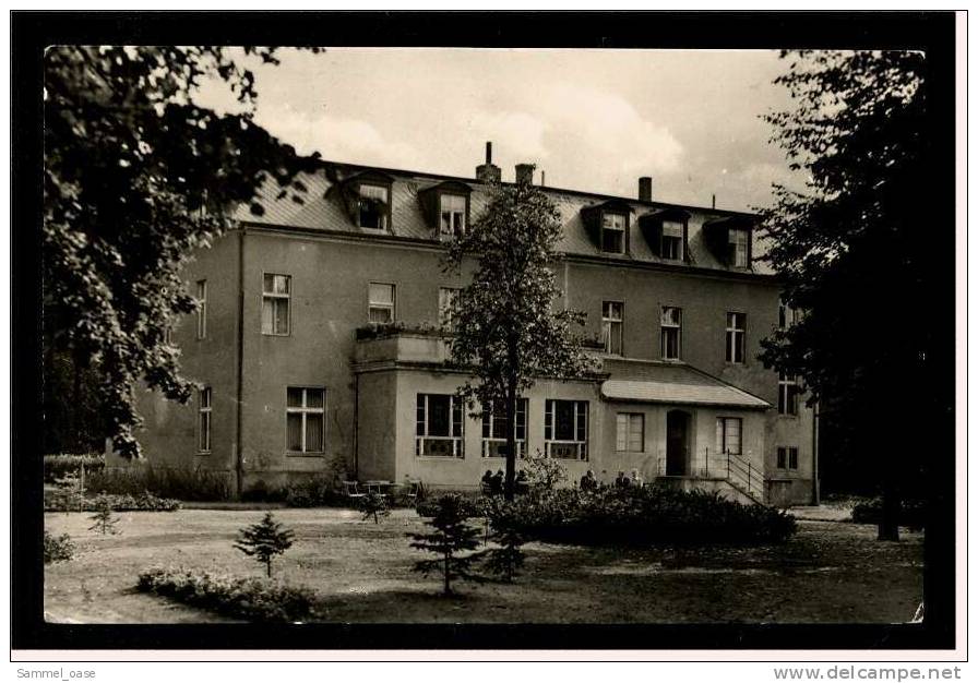 Bad Wilsnack  ,  Clara-Zetkin-Haus -  Ansichtskarte Ca.1960    (520) - Bad Wilsnack