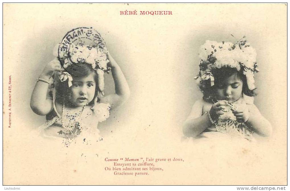 BERGERET BEBE MOQUEUR - Bergeret