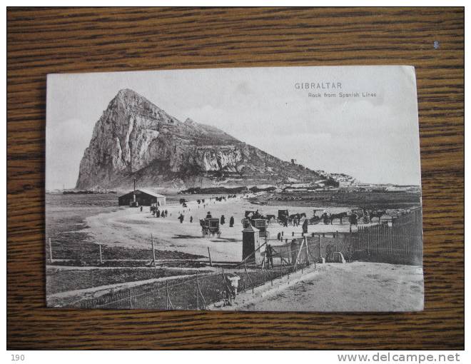 GIBRALTAR Rock From Spanish Lines - Gibraltar