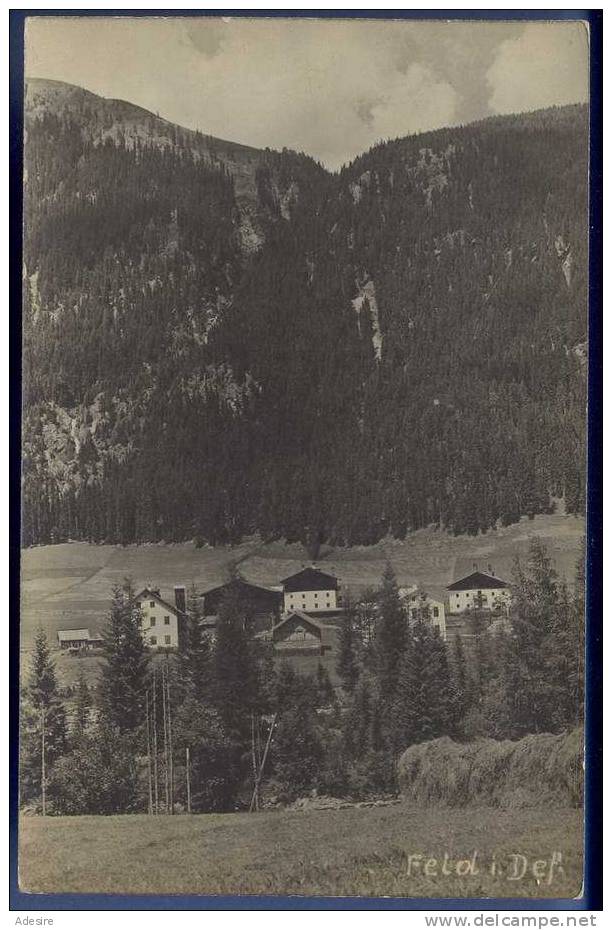 FELD In Defereggen, Tirol, 1925 - Sonstige & Ohne Zuordnung