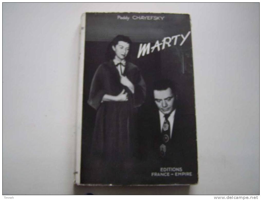 MARTY-Paddy CHAYEFSKY-1955 Ditions FRANCE-EMPIRE-photo-broch é-jaquette- - Cinéma / TV