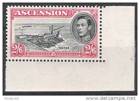 Ascension Island 1944 Definitive 2s6d SG45c MNH CV £42 - Ascensione