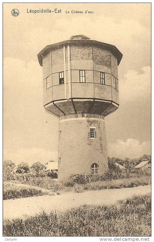 LEOPOLDVILLE-EST - LE CHATEAU D'EAU - Kinshasa - Léopoldville