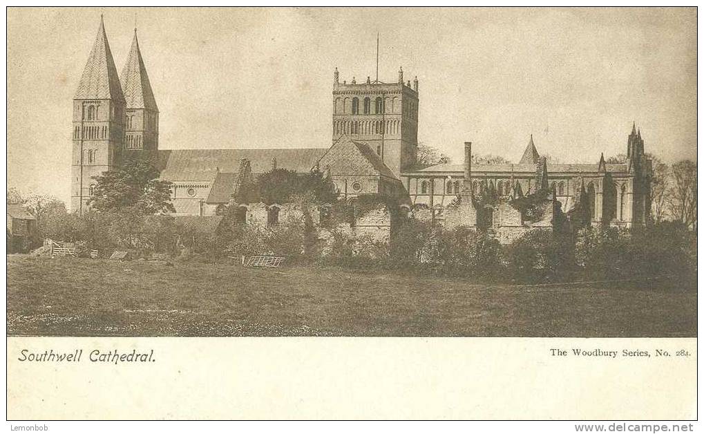 Britain United Kingdom - Southwell Cathedral Old Postcard [P1721] - Autres & Non Classés