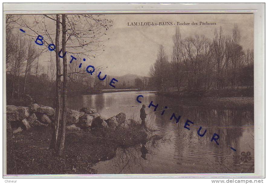 LAMALOU LES BAINS ROCHER DES PECHEURS - Lamalou Les Bains