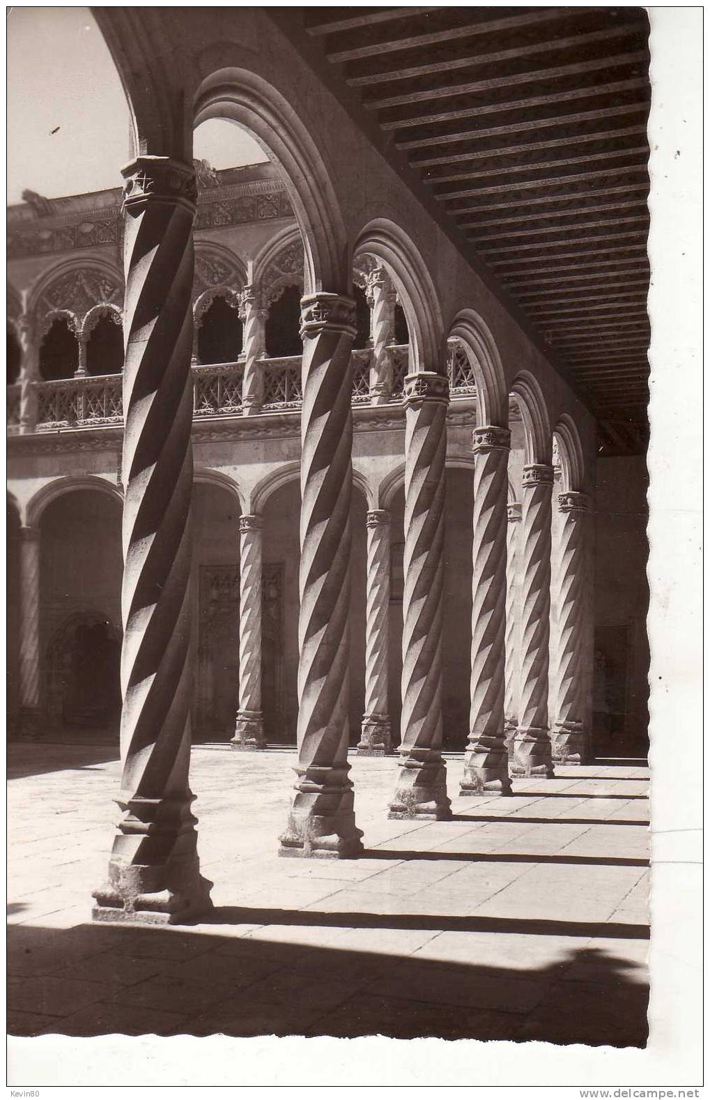 ESPAGNE VALLADOLID Museo N. Escaltura Patio Del Colegio De San Gregorio - Valladolid