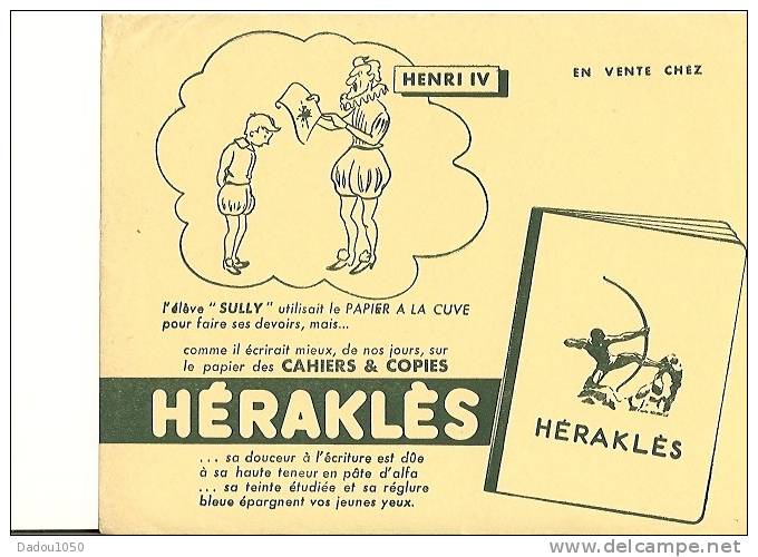 HERAKLES,papier Des Cahiers Et Copies - Papeterie