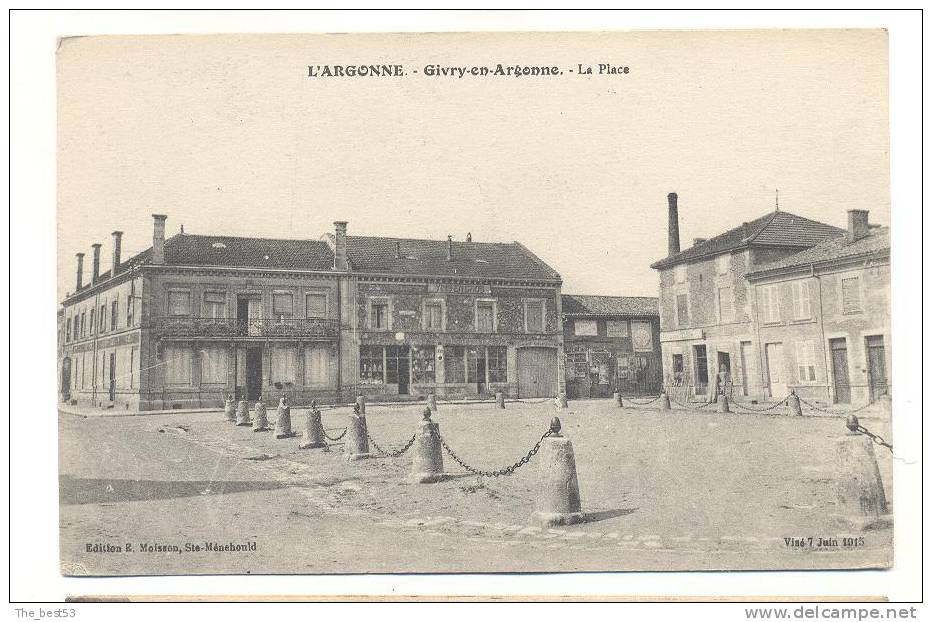 Givry En Argonne   -   La Place - Givry En Argonne