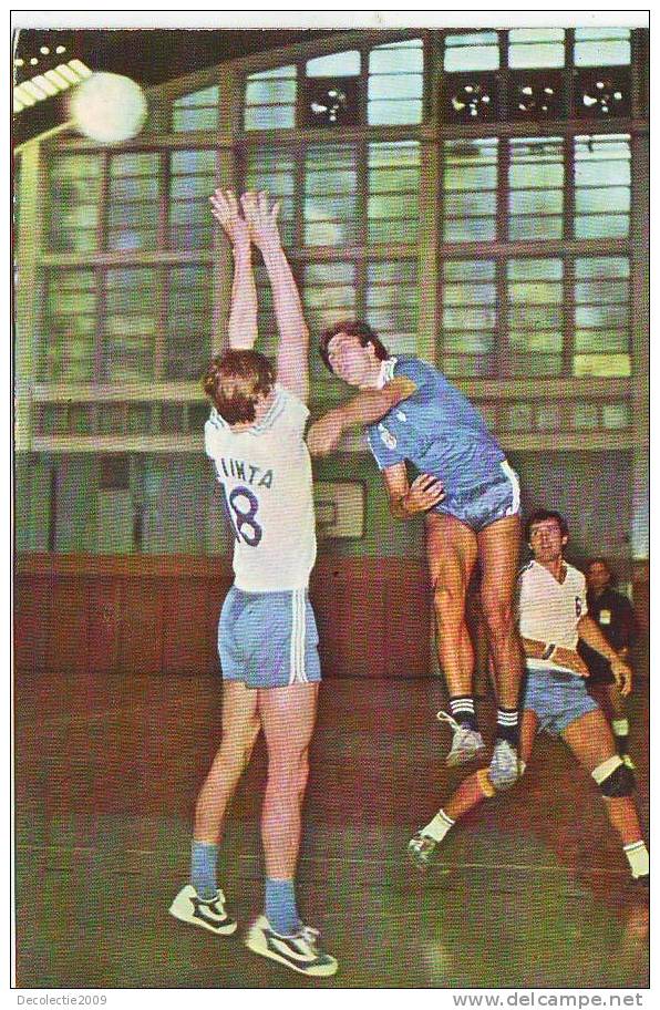 B9625 Romania Volleyball Premier League Game 1970 Not Used Perfect Shape - Voleibol