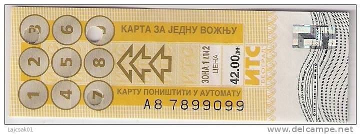 Bus Ticket Serbia,Belgrade - Europe