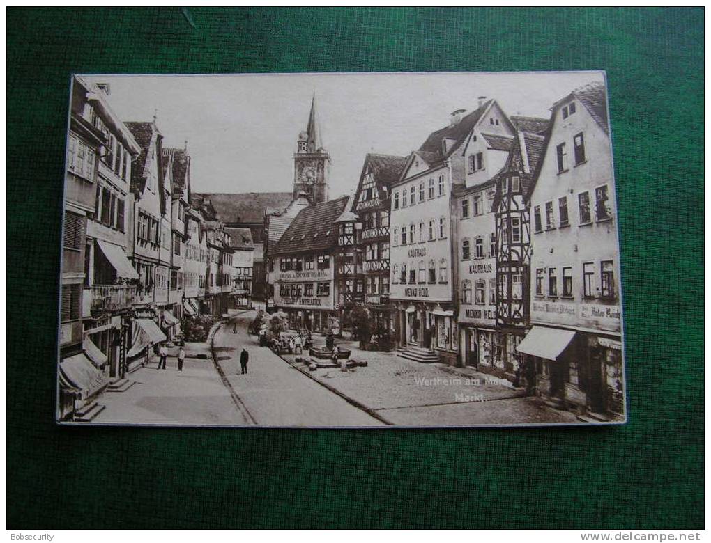 == Wertheim Am Main  * Marktplatz  Foto AK - Wertheim