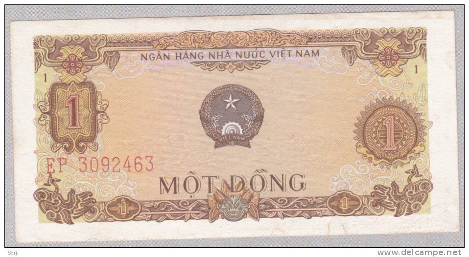 VIETNAM 1 DONG 1976  P 80 - Vietnam