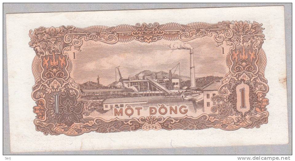 VIETNAM 1 DONG 1976  P 80 - Vietnam