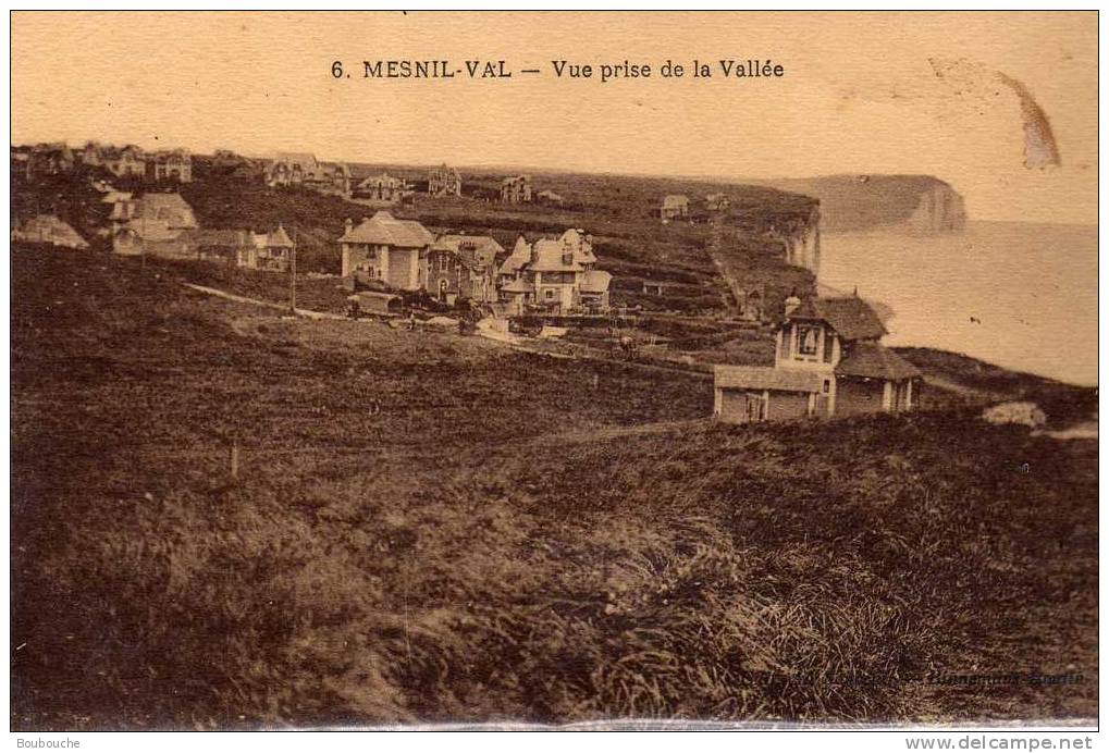 CPA De MESNIL VAL Vue Prise De La Vallée (peu Courante) - Mesnil-Val