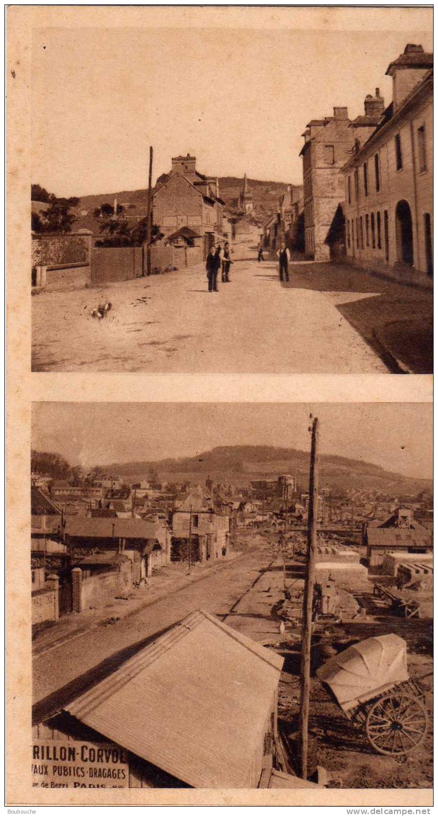 CPA De NEUFCHATEL EN BRAY Ville Martyre La Rue Du Pont - Neufchâtel En Bray