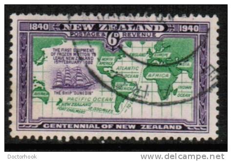 NEW ZEALAND  Scott #  237  VF USED - Gebruikt