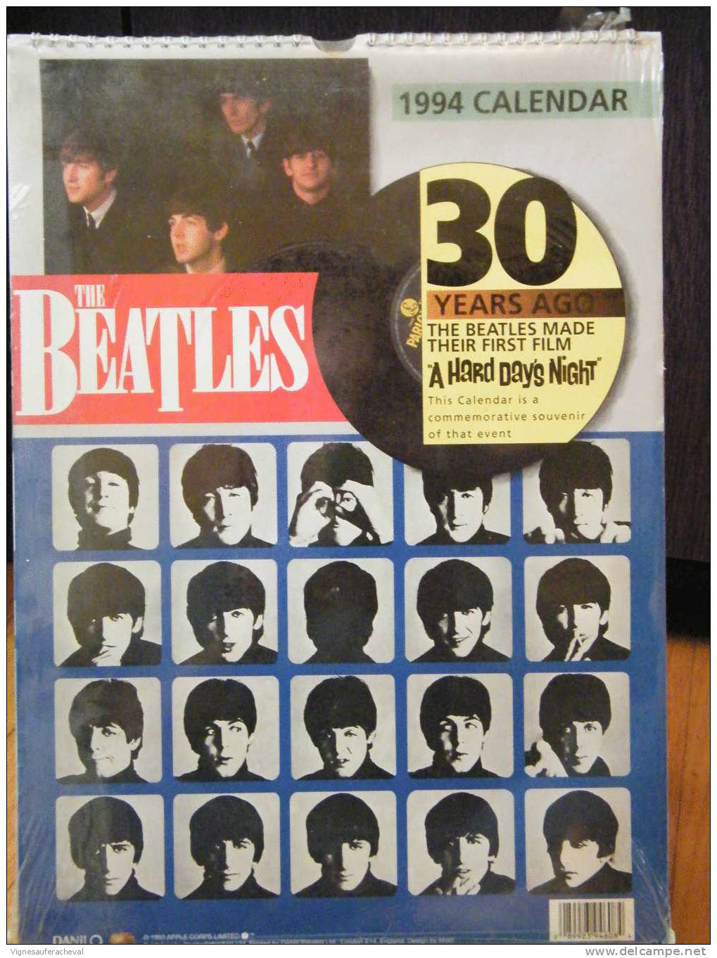 Calendriers Rock.Beatles 1994 A Hard Days Night 30th Ann. Edition By Danilo - Posters