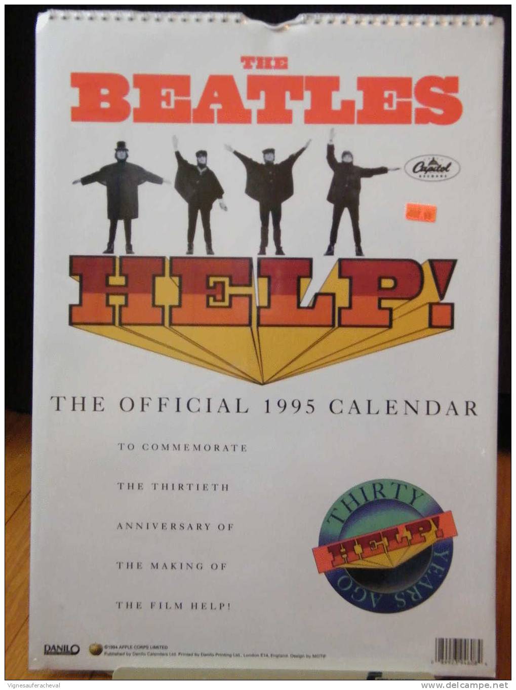 Calendriers Rock.Beatles 1995 Help 30th Ann.edition By Danilo - Plakate & Poster