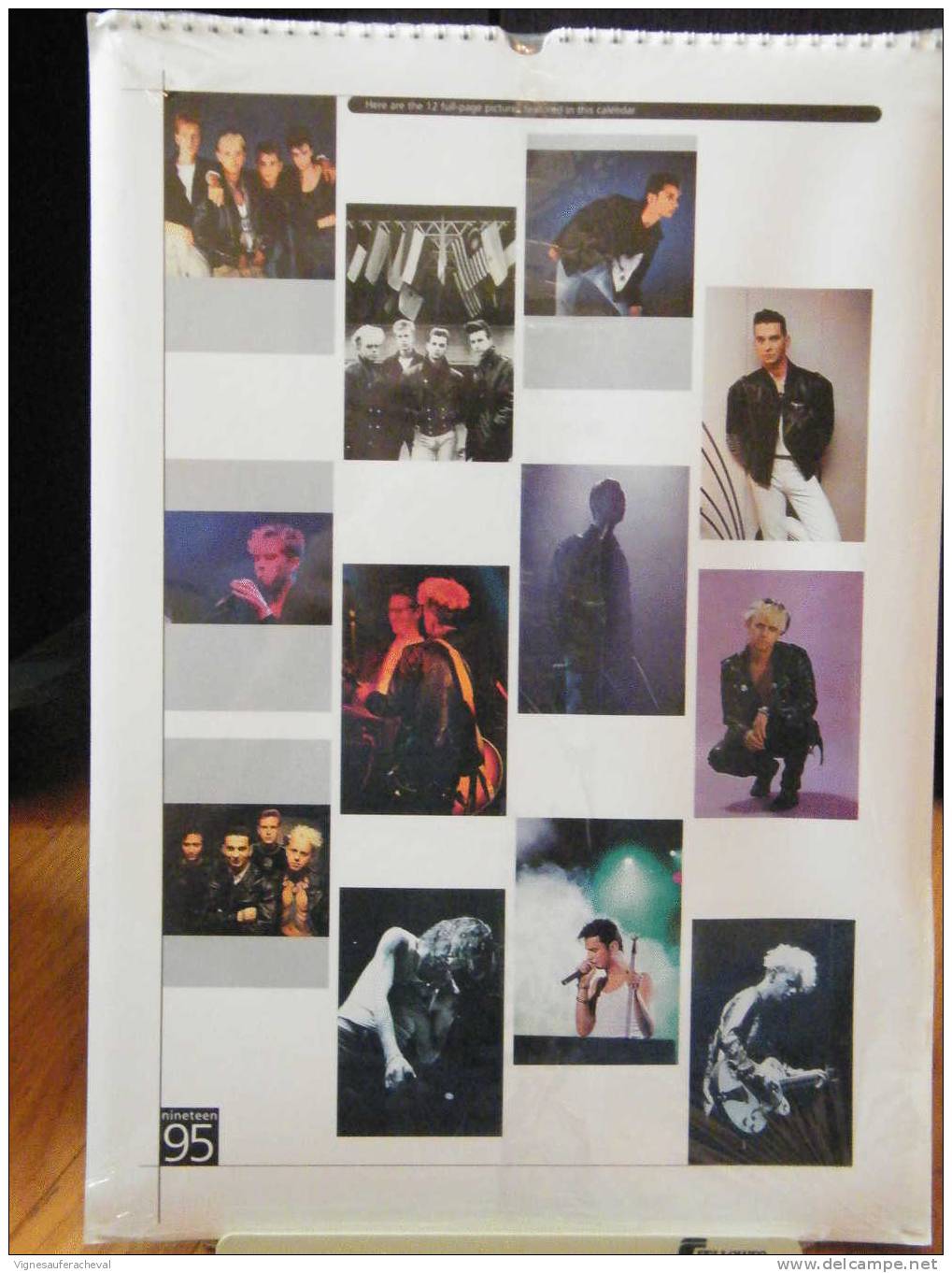 Calendriers Rock.Depeche Mode 1995 By - Plakate & Poster