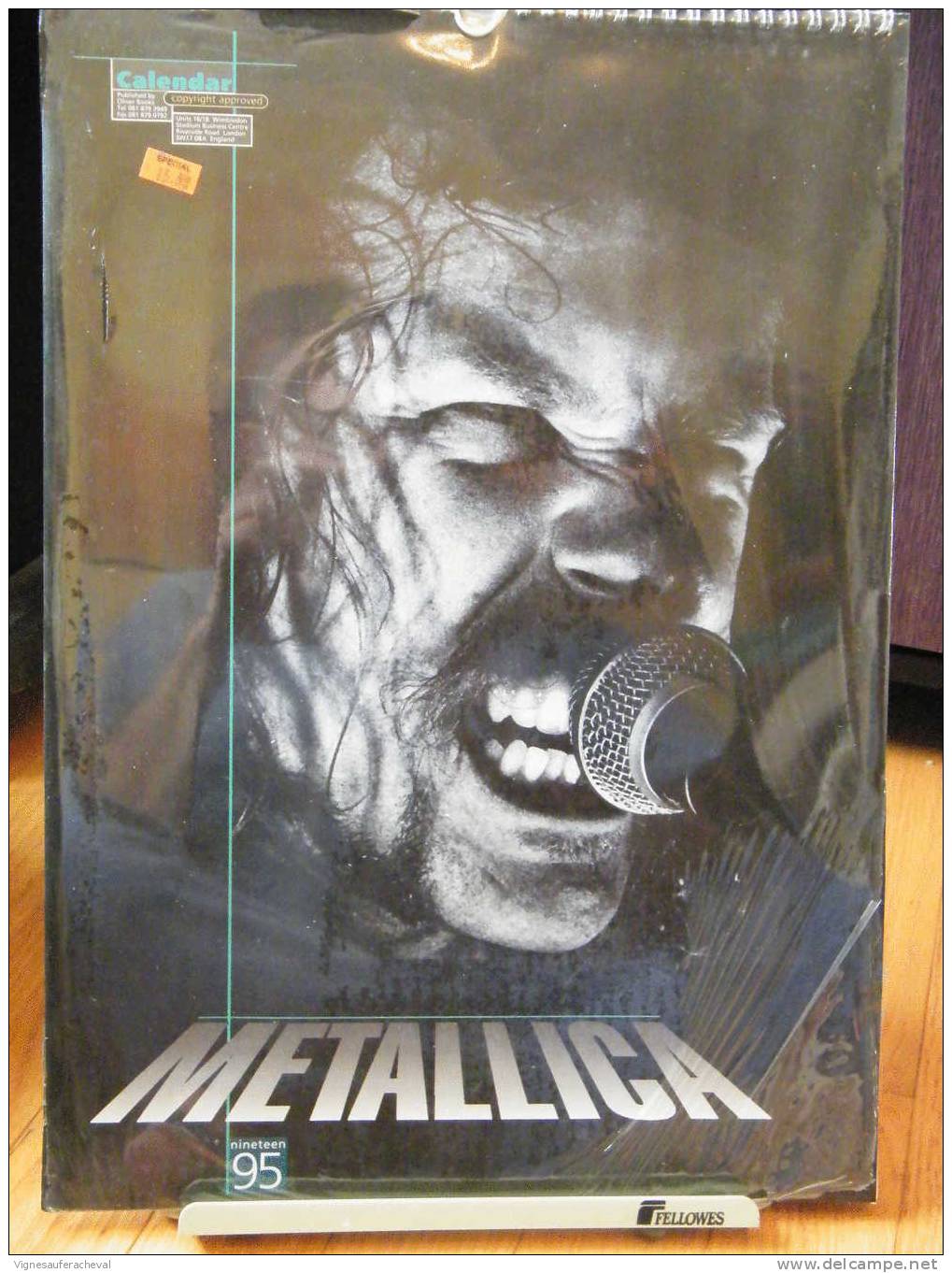 Calendriers Rock.Metallica 1995 By  Oliver Books - Posters
