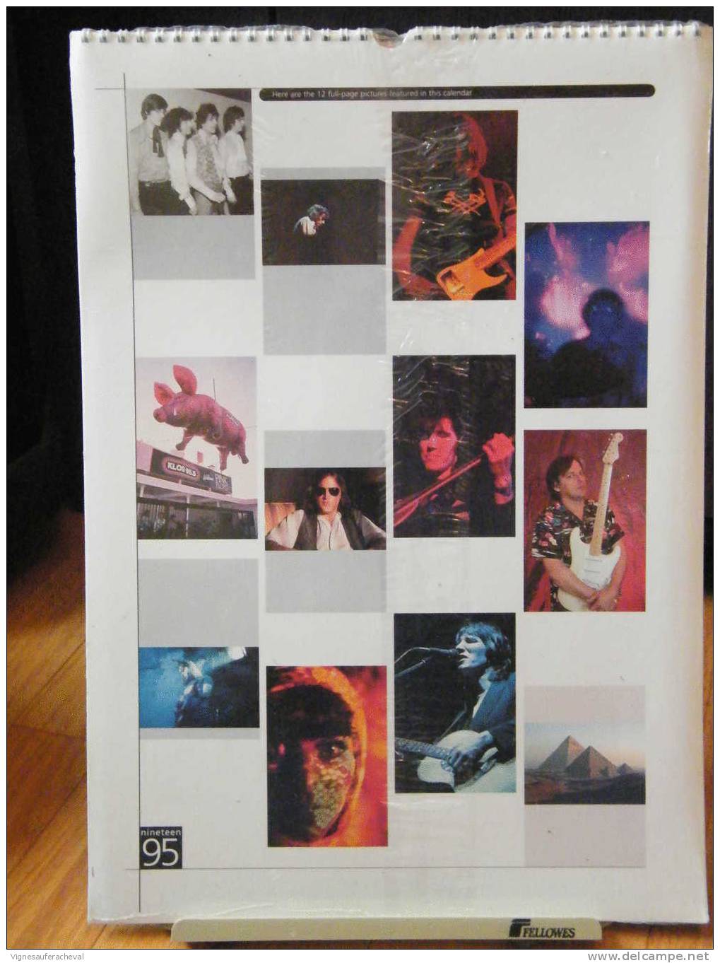 Calendriers Rock.Pink Floyd1995 By  Culture Schock - Posters